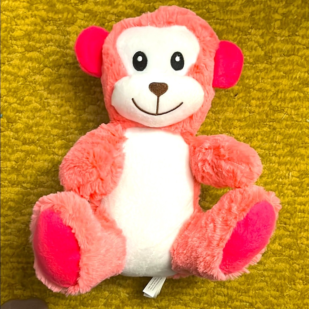 FREE W/ $10+ Purchase: A & A Global Industries Stuffed Pink Monkey